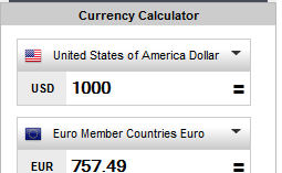 Compact Currency Calculator